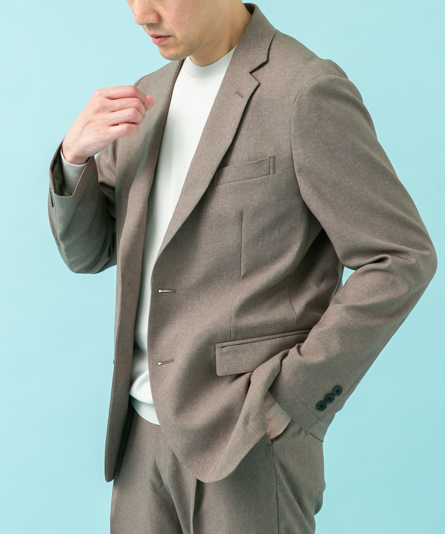 URBAN RESEARCH DOORS「LIFE STYLE TAILOR　メランジストレッチジャケット」|その他|