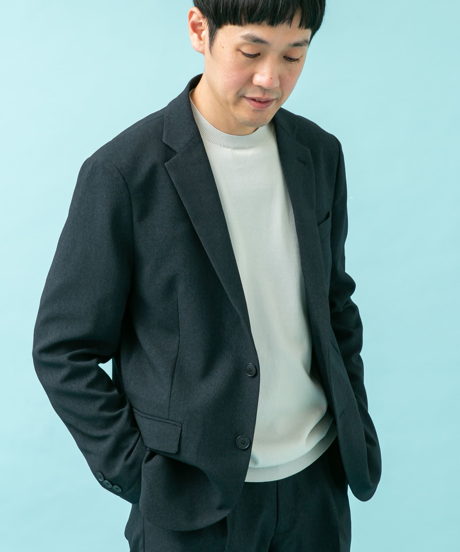 URBAN RESEARCH DOORS「LIFE STYLE TAILOR　メランジストレッチジャケット」|その他|