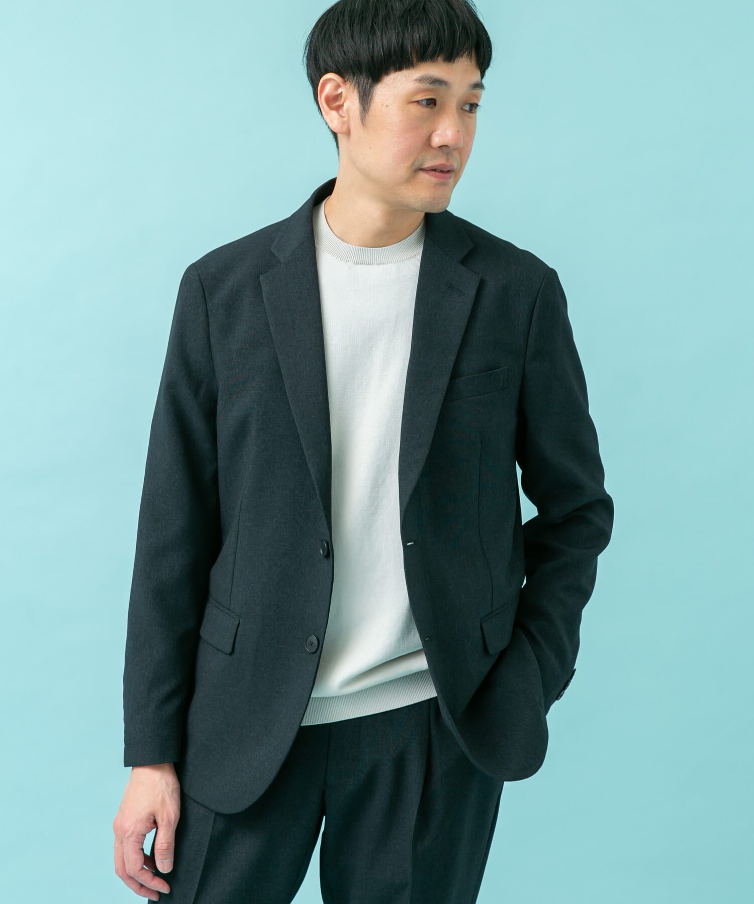 URBAN RESEARCH DOORS「LIFE STYLE TAILOR　メランジストレッチジャケット」|その他|