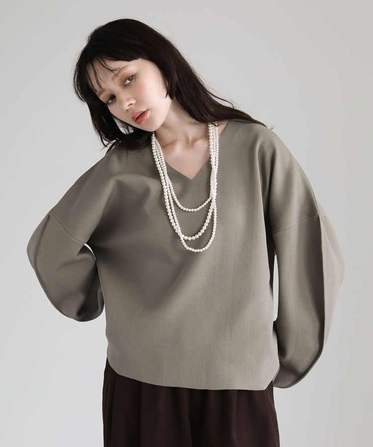 Green Parks「・ELENCARE DUE 2wayニットプルオーバー」|ニット・セーター|