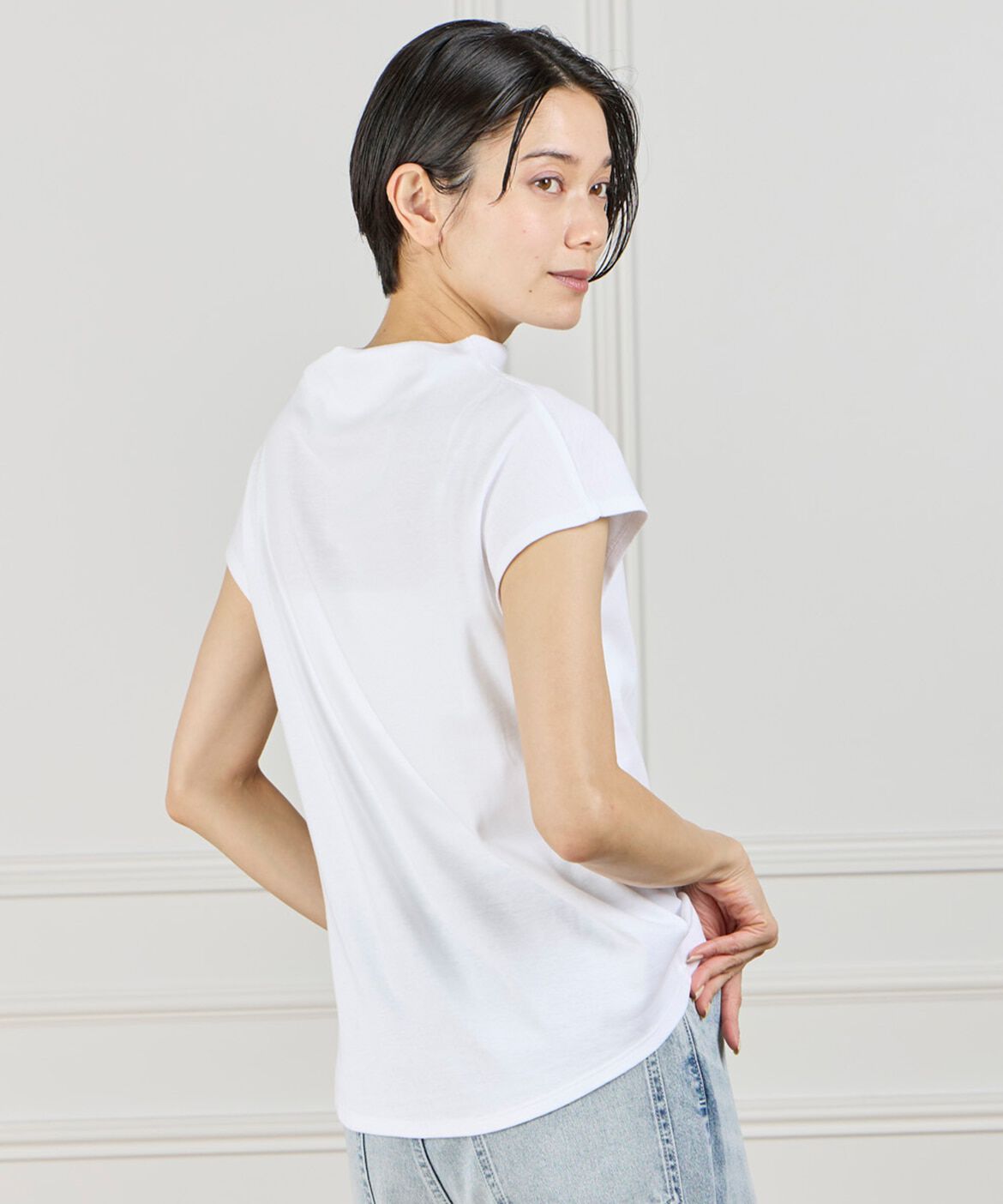 DAY by DAY it&rsquo;s international「ボトルネックカットソー《スビン綿MIXフライス》」|Tシャツ・カットソー|