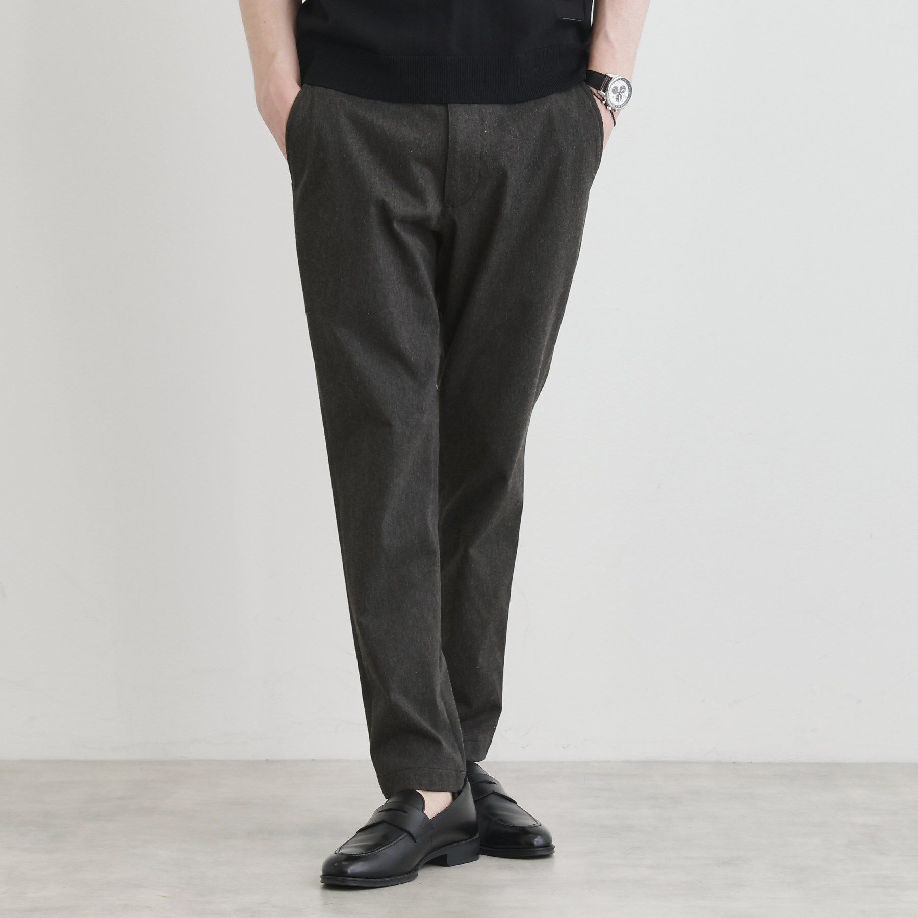 TAKEO KIKUCHI「【LIMITED】ワンダーシェイプ 360&deg;ストレッチ テーパードスキニーチノパンツ」|その他|