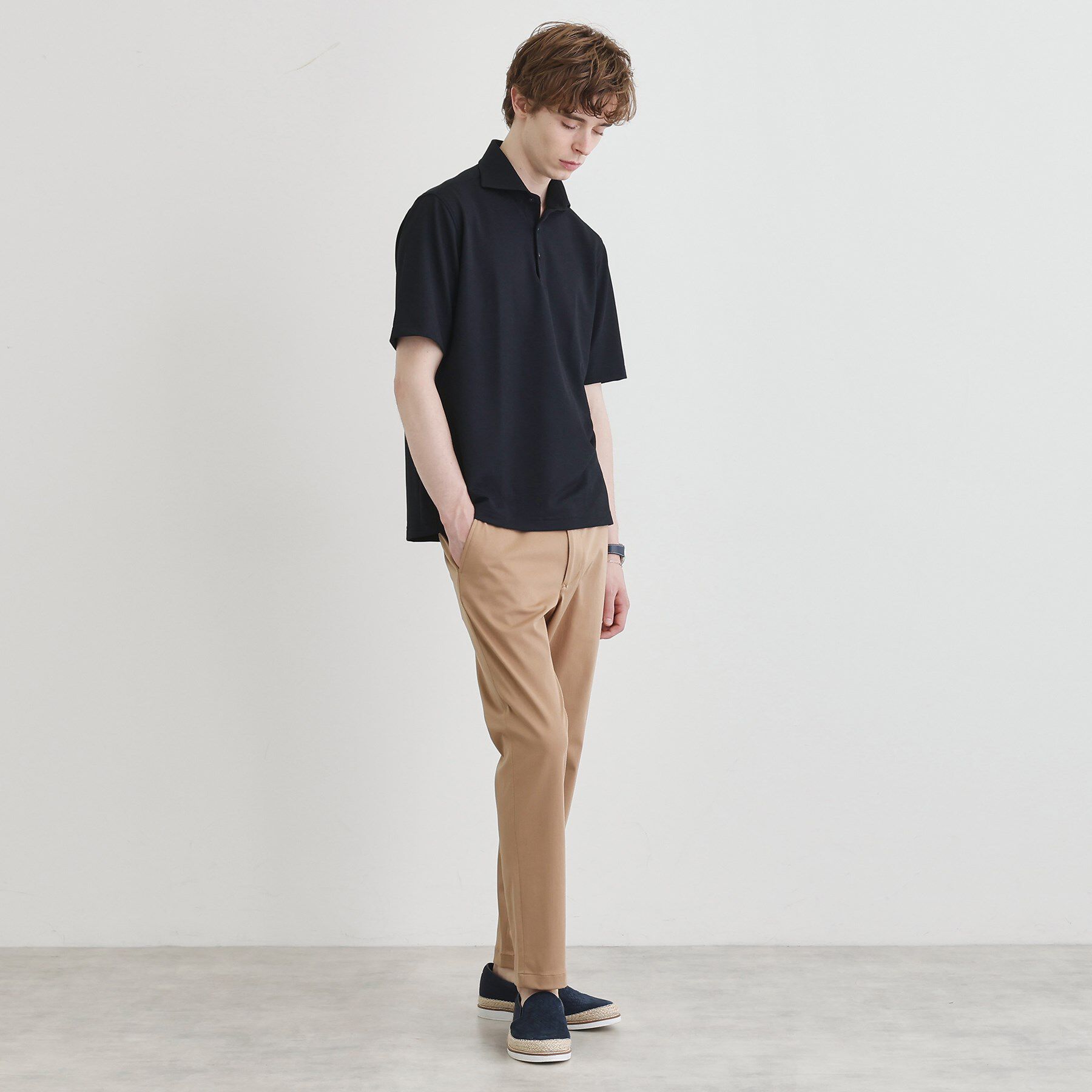 TAKEO KIKUCHI「【LIMITED】ワンダーシェイプ 360&deg;ストレッチ テーパードスキニーチノパンツ」|その他|