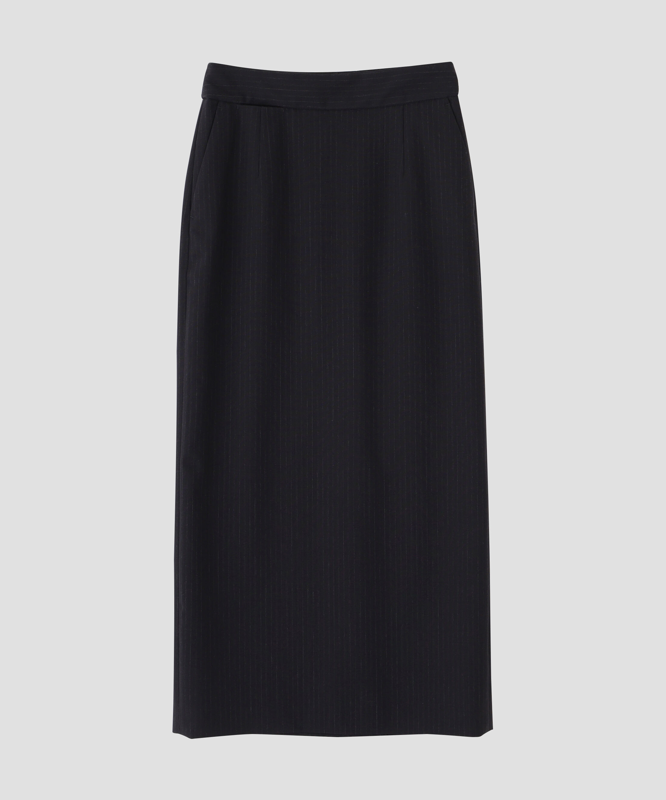 「SUBTLE STRIPE WOOL SKIRT」|スカート|