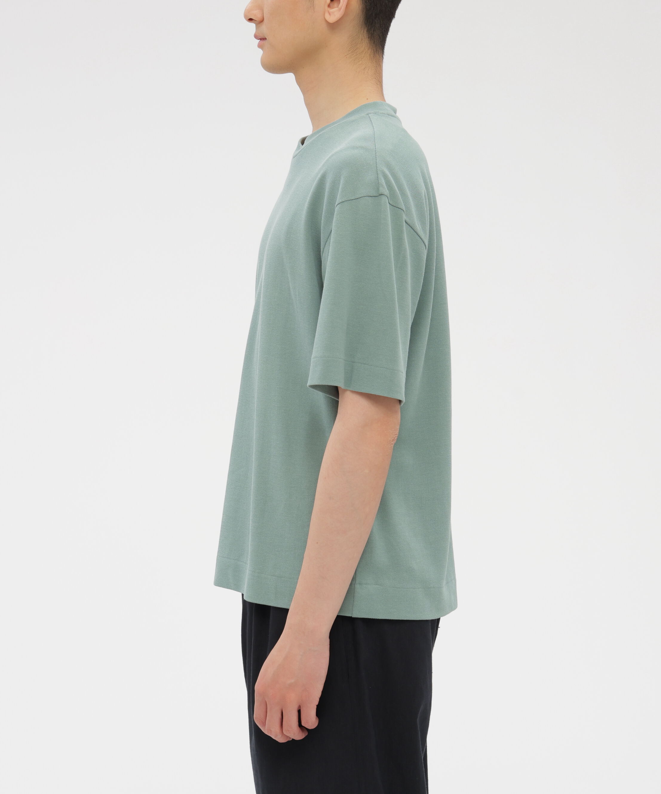 MARGARET HOWELL「COTTON LINEN PIQUE TOP」|Tシャツ・カットソー|