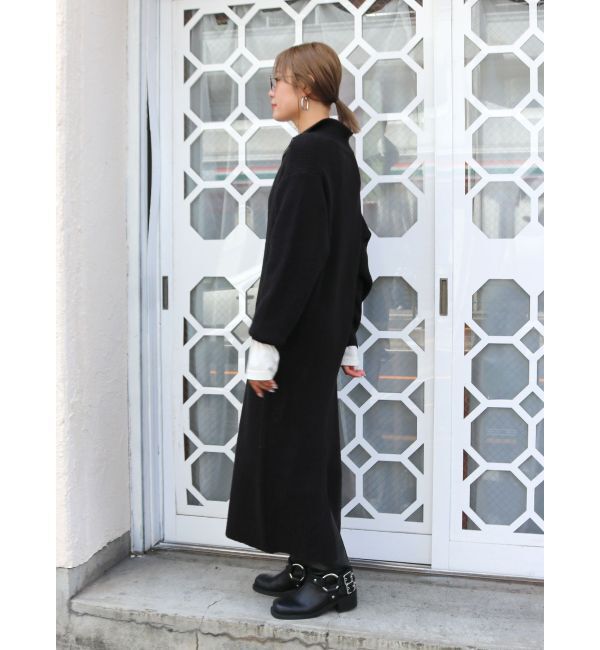 Ungrid「【WEB限定】ハイネックジップニットワンピース」|ワンピース|