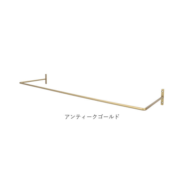 BACKYARD FAMILY「アイアン マルチバー L 通販 アイアンマルチバー タオルバー 鉄製 長さ75.5cm Lサイズ」|その他|