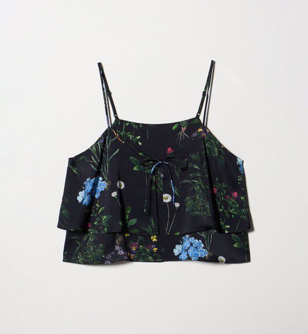 UNITED ARROWS「＜TICCA＞2WAY フラワー プリント キャミソール」|キャミソール|NAVY