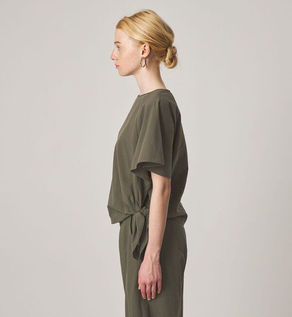 STEVEN ALAN「＜Steven Alan＞コットン タイ ブラウス」|シャツ・ブラウス|