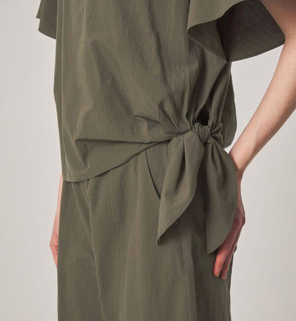 STEVEN ALAN「＜Steven Alan＞コットン タイ ブラウス」|シャツ・ブラウス|