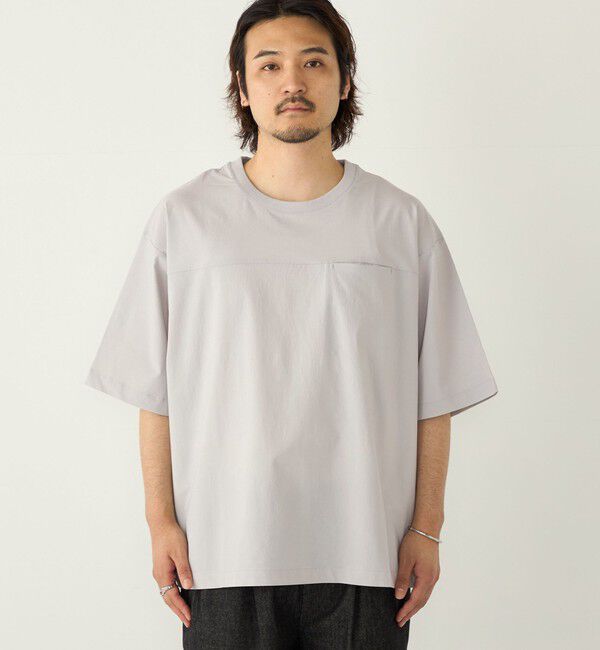 SHIPS Colors 「SHIPS Colors:〈接触冷感〉ナイロン フハク Tシャツ」|Tシャツ・カットソー|