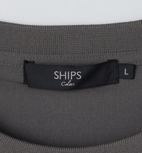 SHIPS Colors 「SHIPS Colors:〈接触冷感〉ナイロン フハク Tシャツ」|Tシャツ・カットソー|