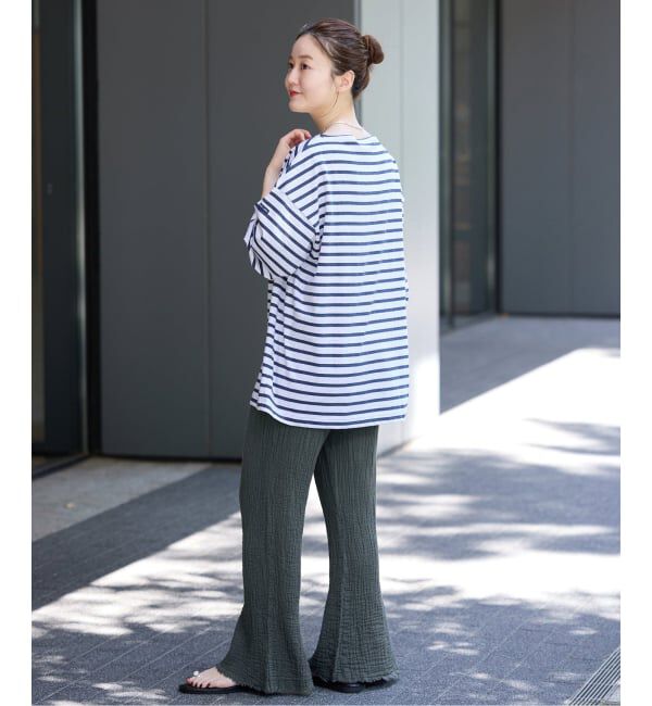 IENA「LES ATELIERS FRANCAIS DE CONFECTION Double 別注パンツ PE26JPDOUBPANT」|その他|