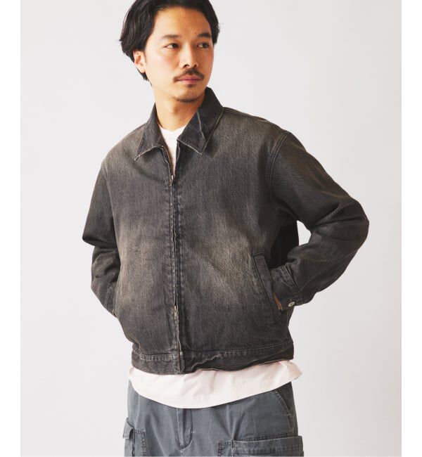 JOURNAL STANDARD relume「スモーキーデニム 11oz ジップブルゾン」|デニムジャケット|