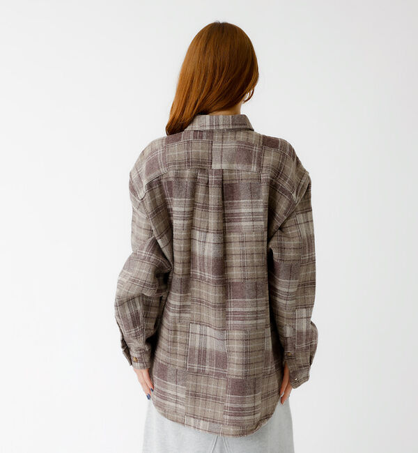 Rouge vif「【PARROTT CANVAS/パロットキャンバス】 CPO SHIRT/パッチ」|シャツ・ブラウス|