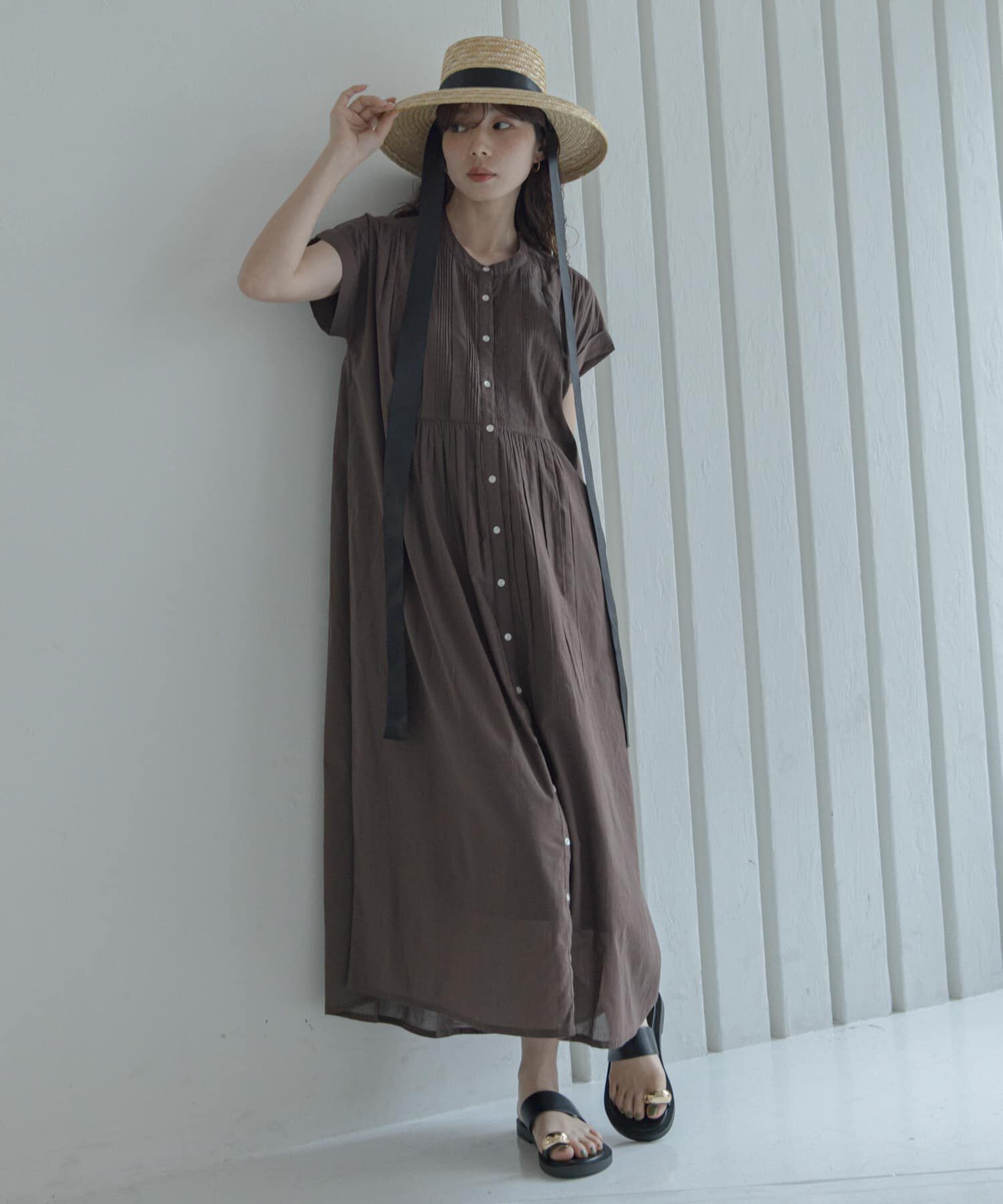 Sonny Label 「エアリーコットンピンタックワンピース」|ワンピース|