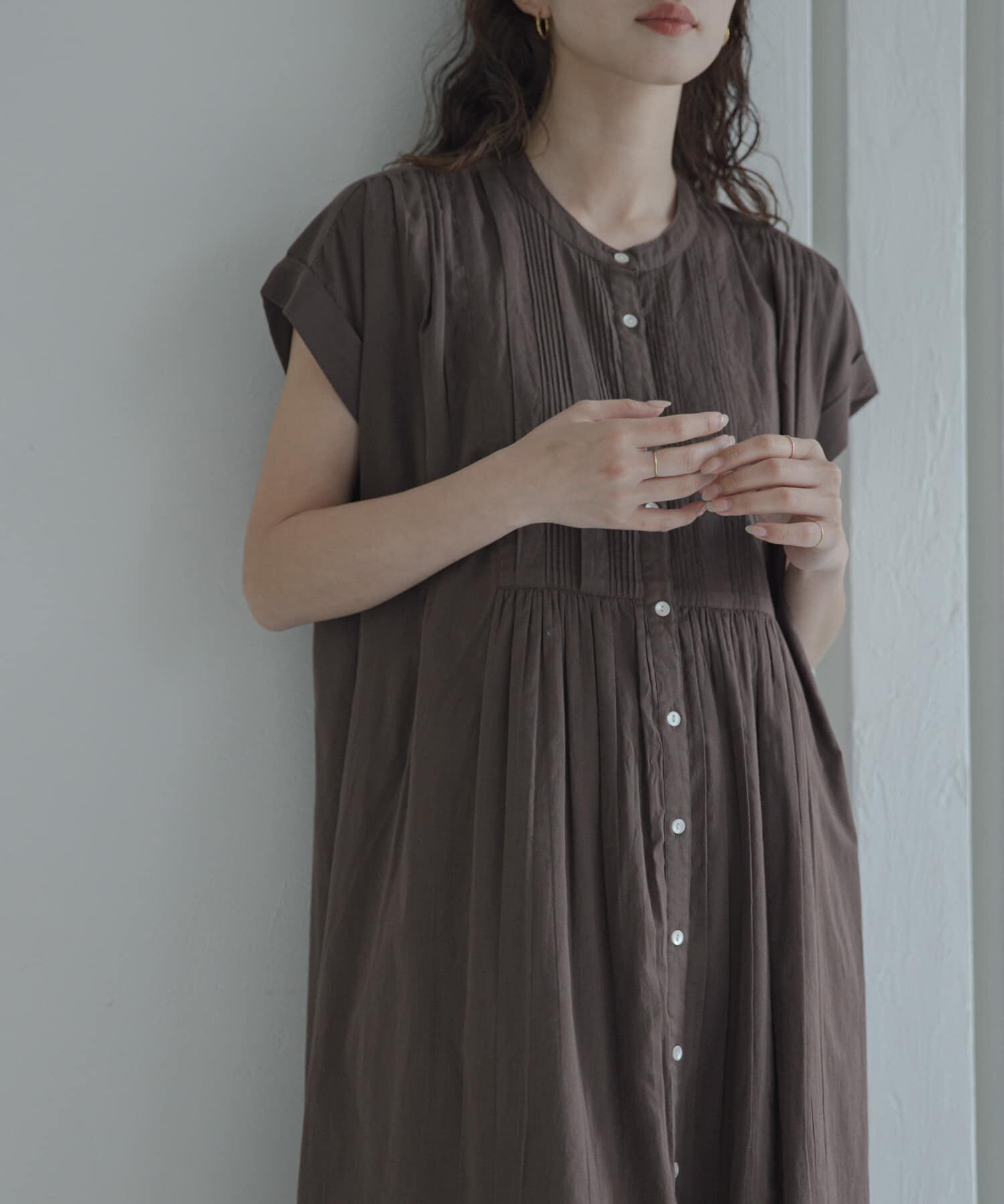 Sonny Label 「エアリーコットンピンタックワンピース」|ワンピース|