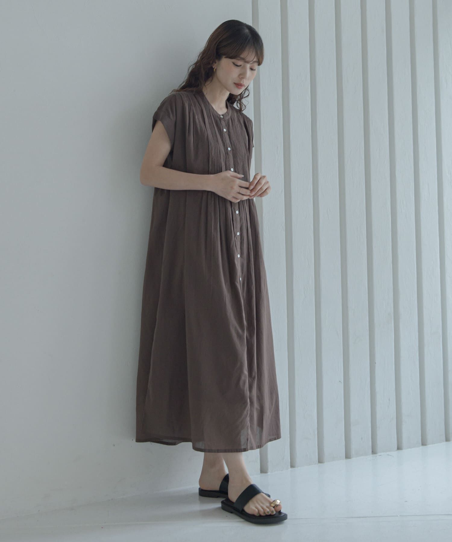 Sonny Label 「エアリーコットンピンタックワンピース」|ワンピース|
