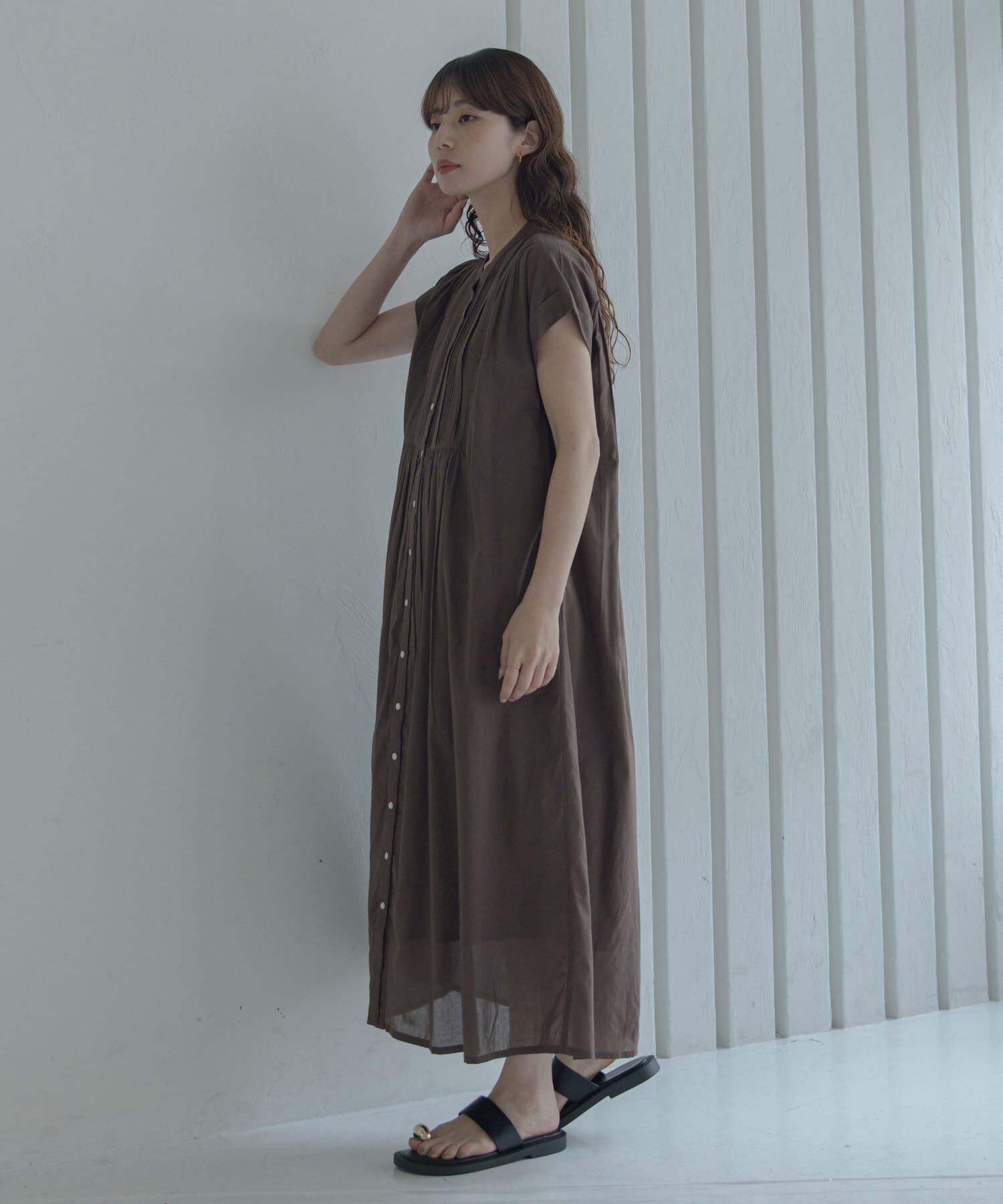 Sonny Label 「エアリーコットンピンタックワンピース」|ワンピース|