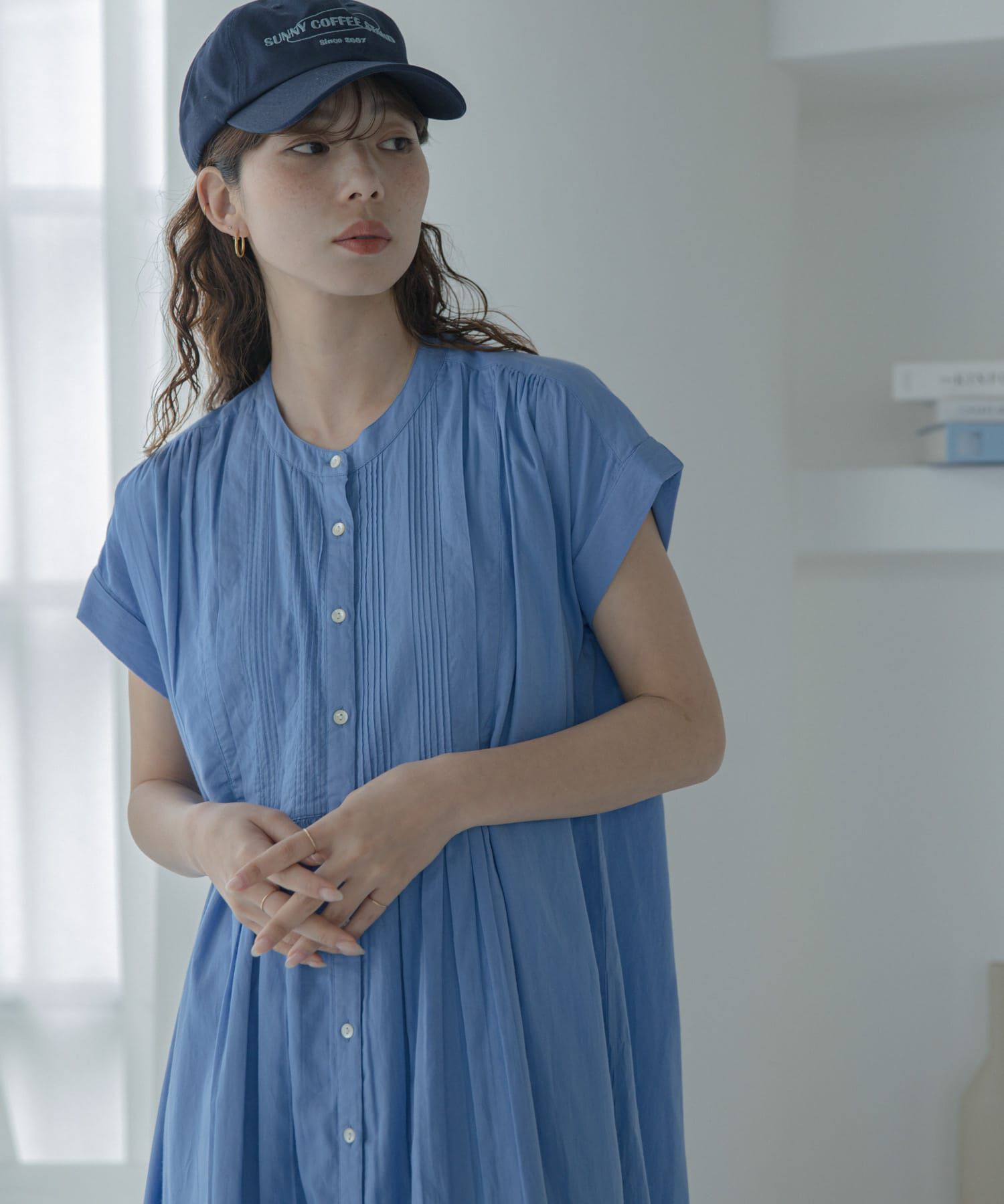 Sonny Label 「エアリーコットンピンタックワンピース」|ワンピース|