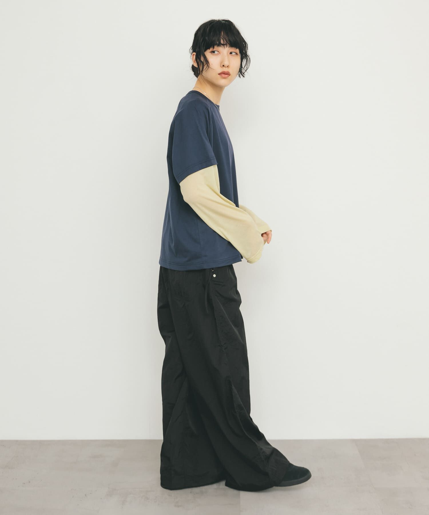  「シアースイッチングラグランTEE」|Tシャツ・カットソー|