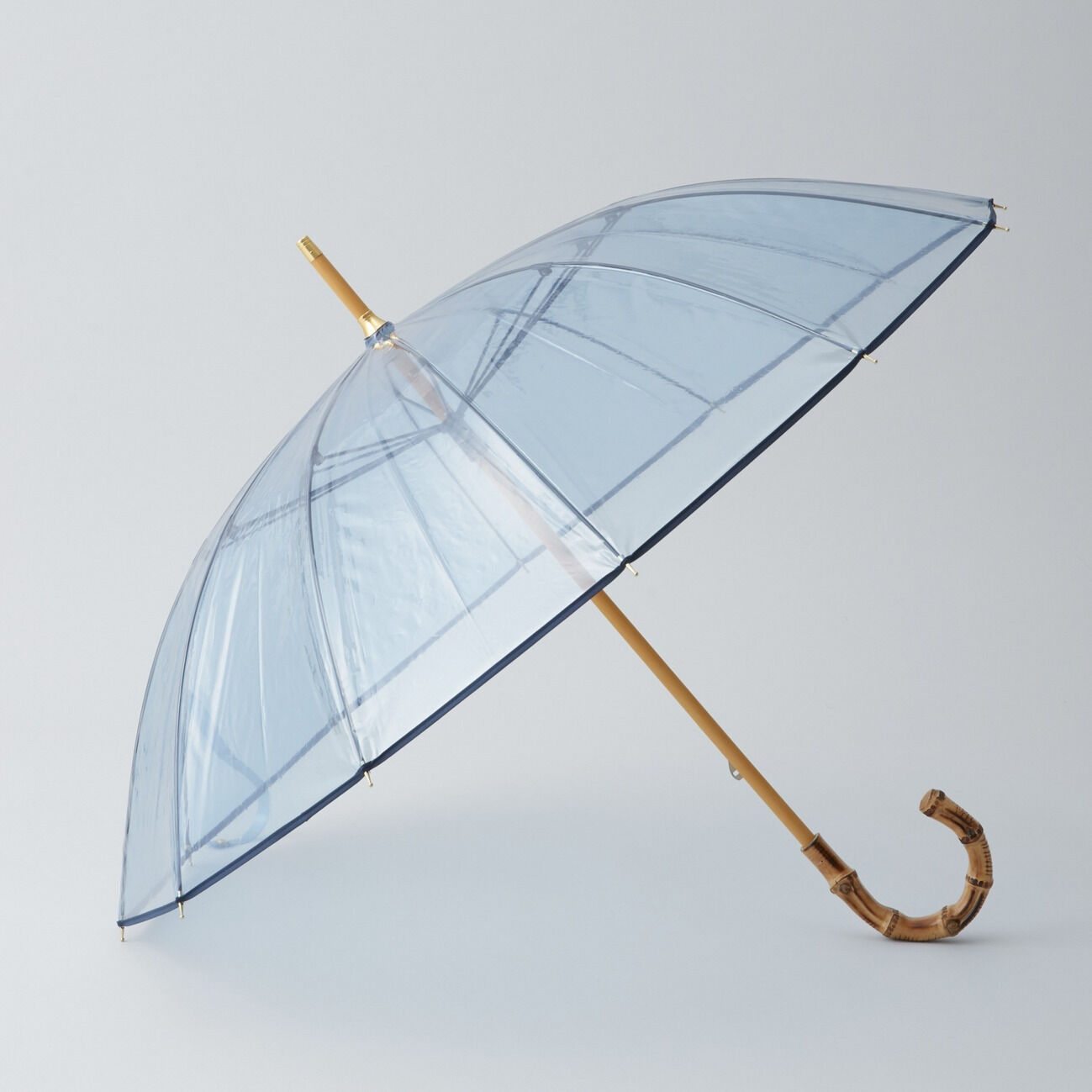 Traditional Weatherwear「Traditional Weatherwear CLEAR UMBRELLA BAMBOO」|その他|ブルー系