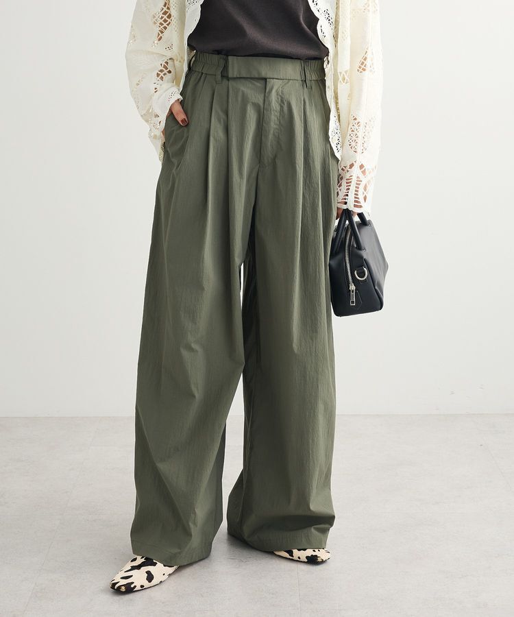 Green Parks「・ELENCARE DUE スリータックパンツ」|その他|Khaki