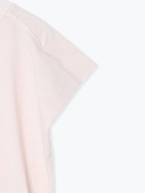 Samansa Mos2「シルケット+ピグメント加工フレンチスリーブTシャツ」|Tシャツ・カットソー|