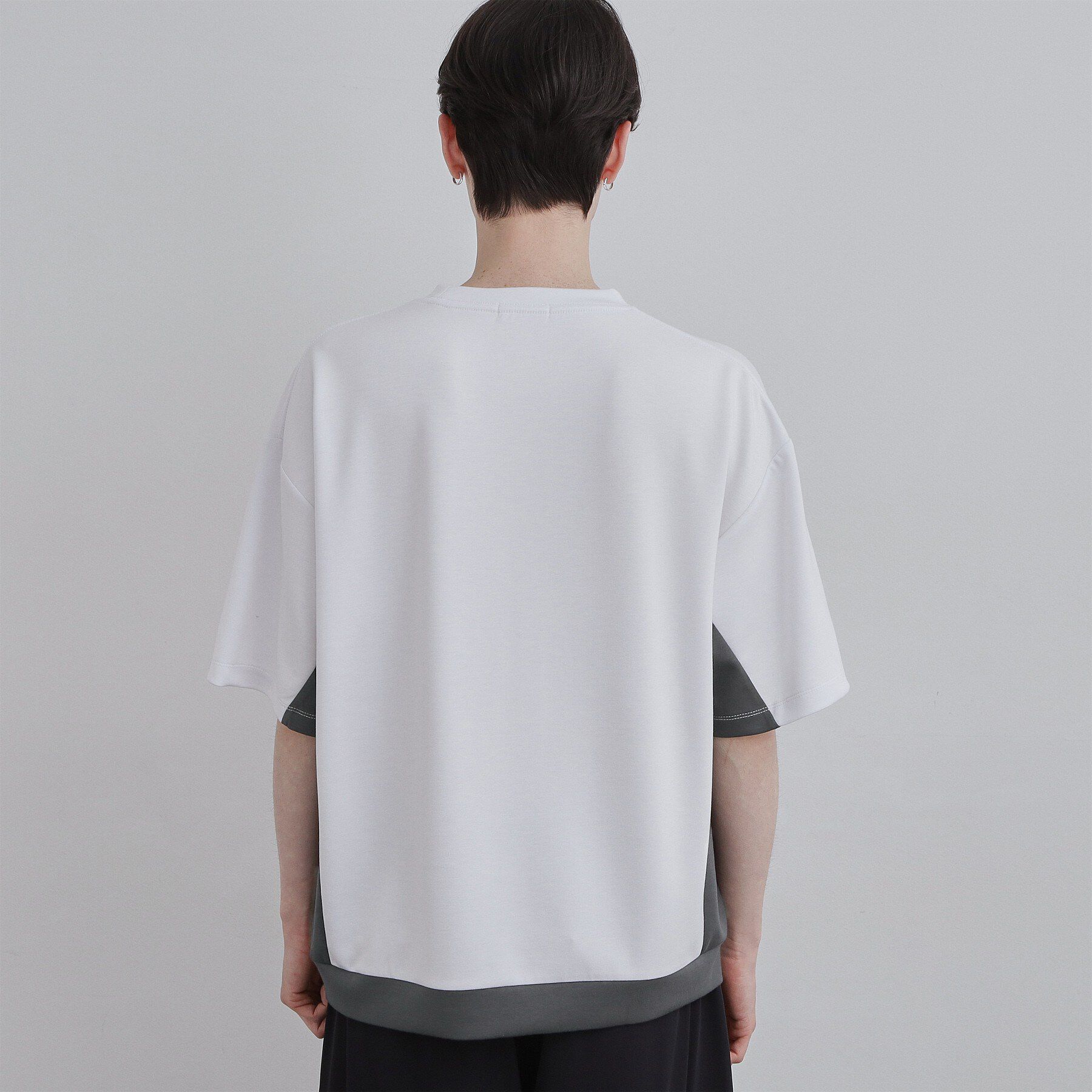 tk.TAKEO KIKUCHI「サイド切り替えカットソー」|Tシャツ・カットソー|