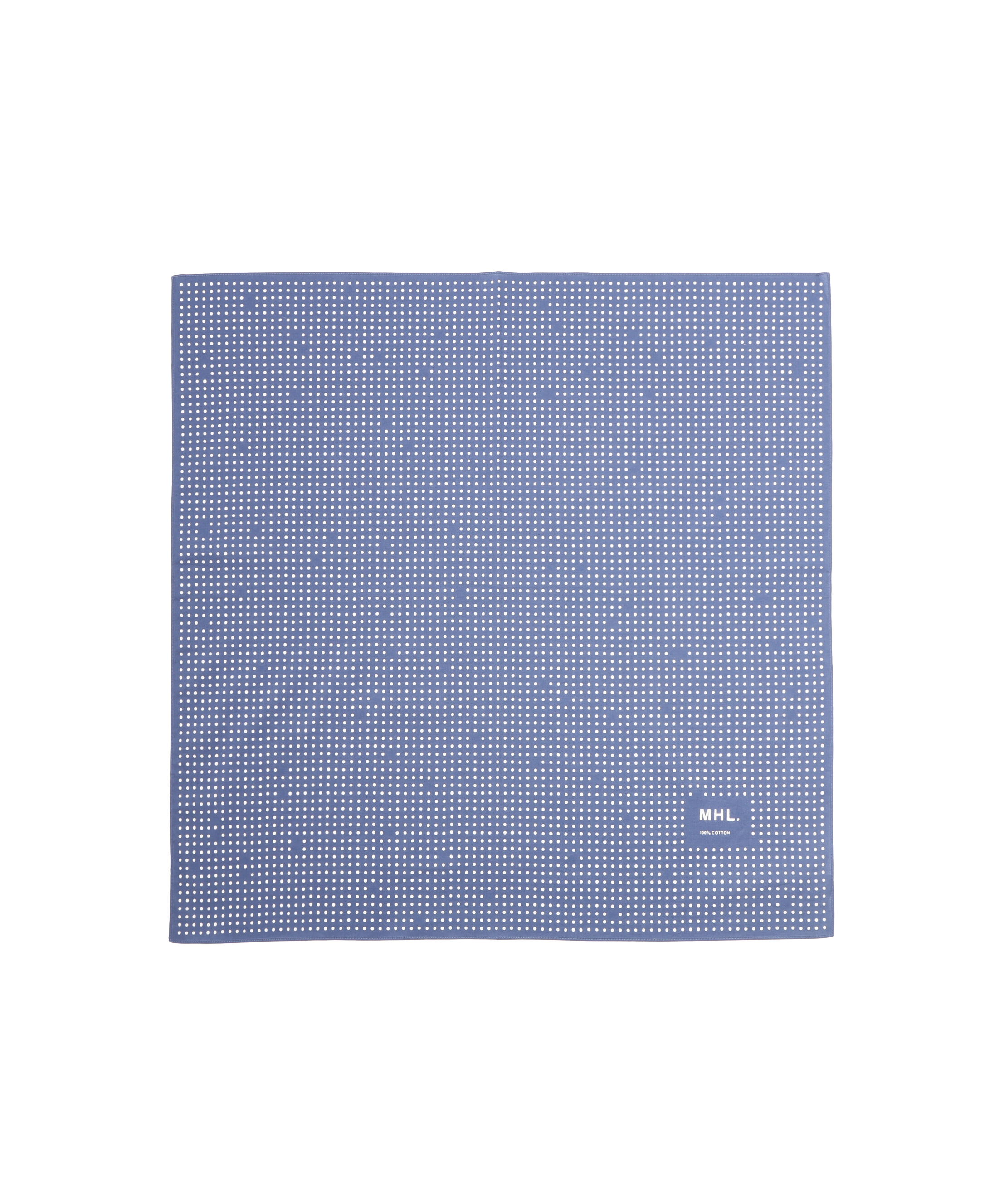 MHL.「VINTAGE SPOTS SCARF」|バンダナ・スカーフ|