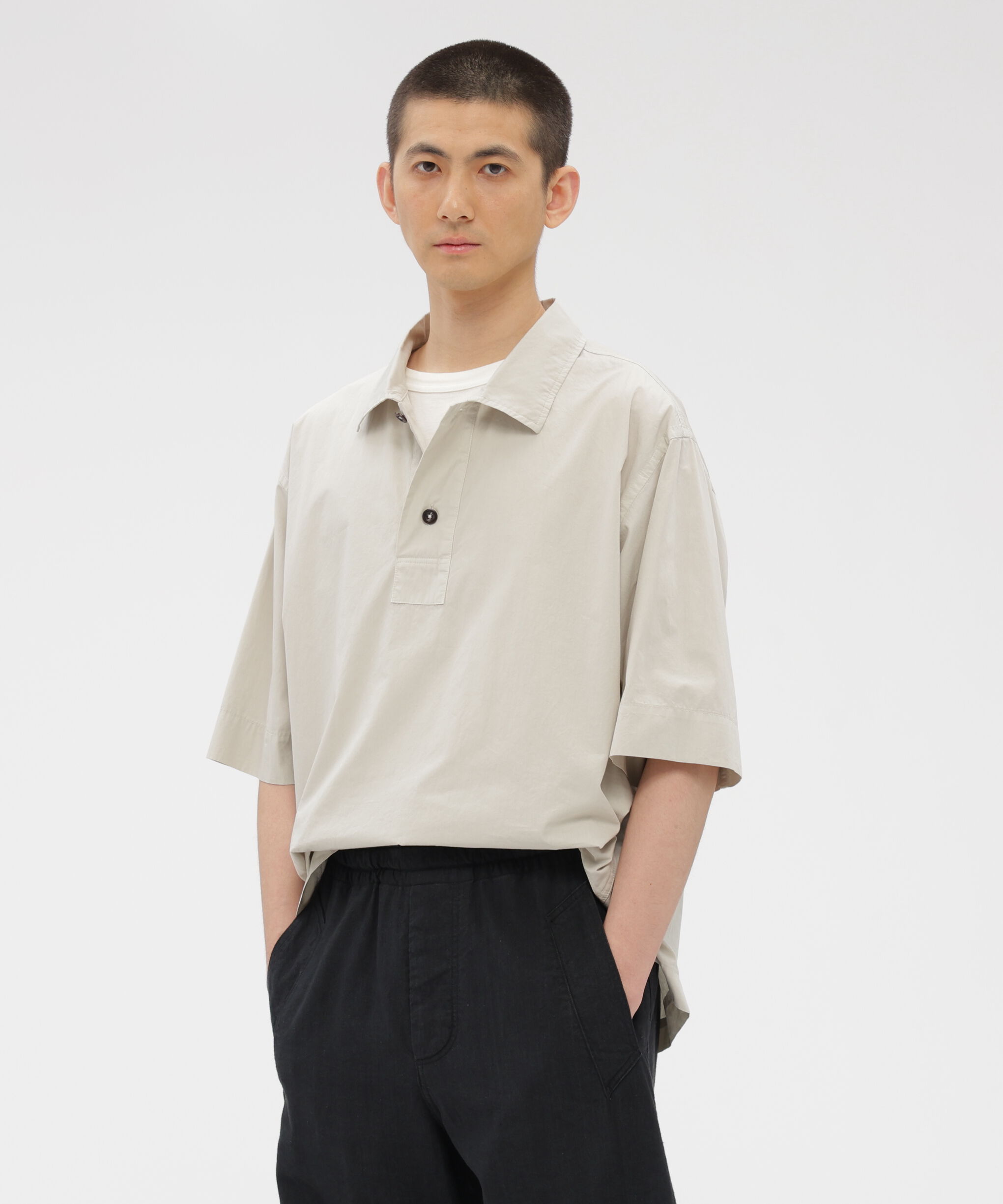 MHL.「COMPACT COTTON POPLIN SHIRT」|シャツ・ブラウス|LIME6