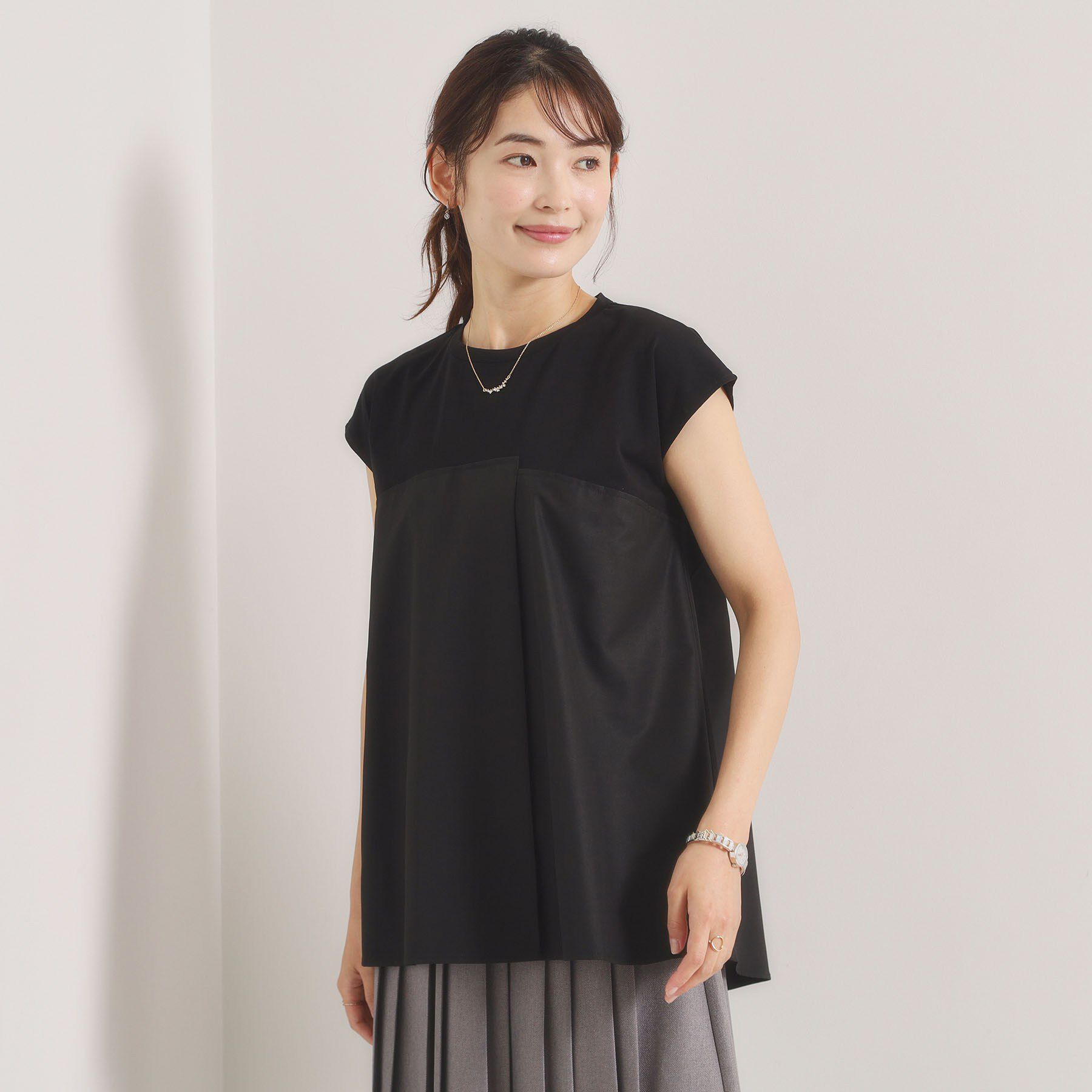ITS&rsquo;DEMO「【冷感／速乾】ビスチェ風プルオーバー」|Tシャツ・カットソー|