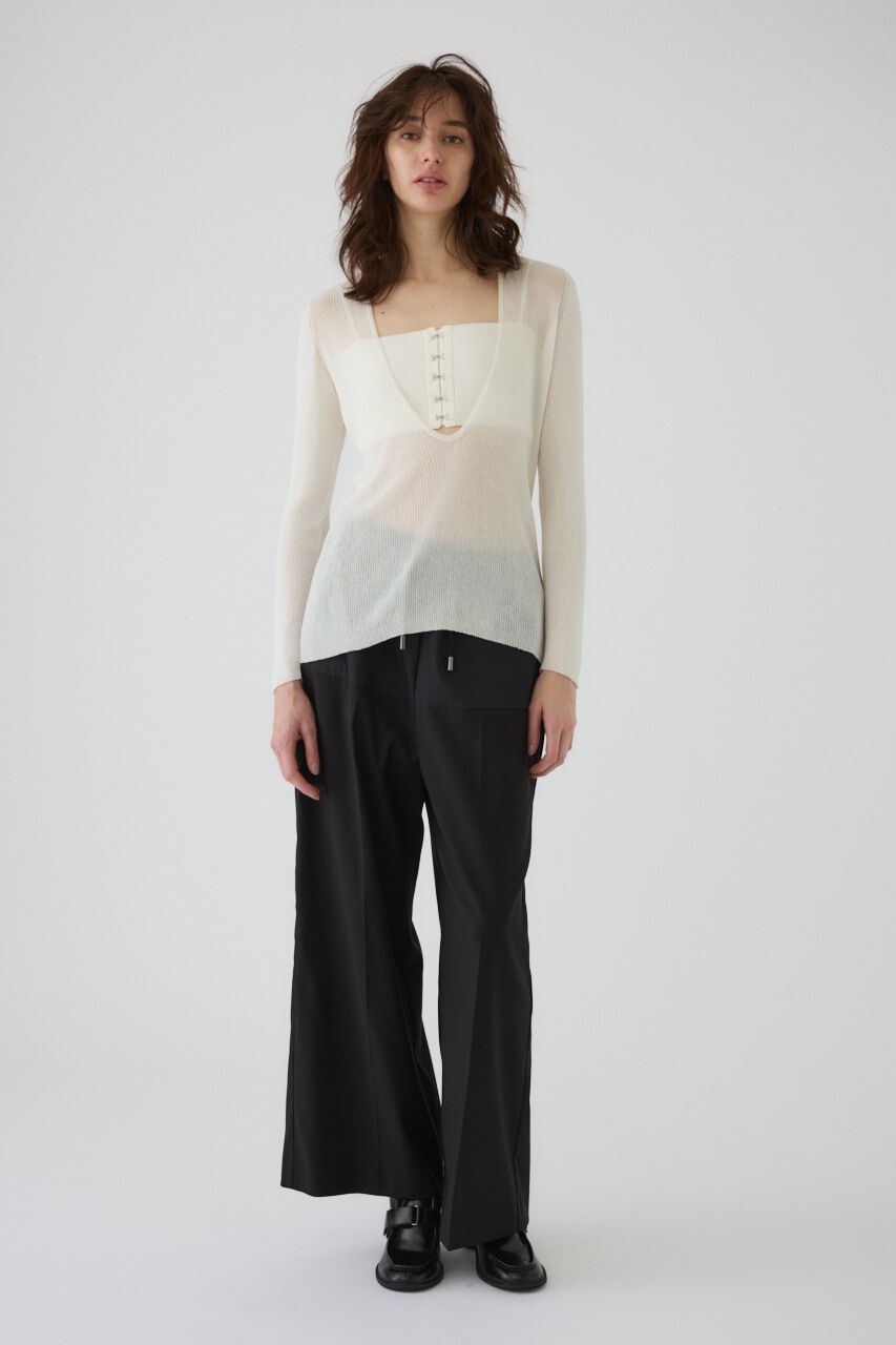 RIM.ARK 「Bustier set rib knit」|ニット・セーター|