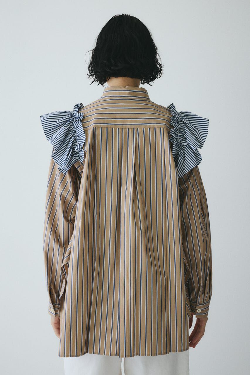HeRIN.CYE「Frill sleeve shirt」|シャツ・ブラウス|