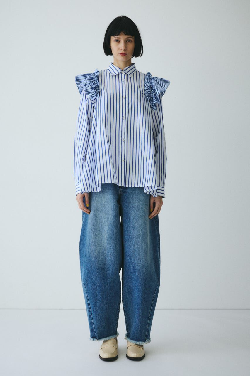 HeRIN.CYE「Frill sleeve shirt」|シャツ・ブラウス|