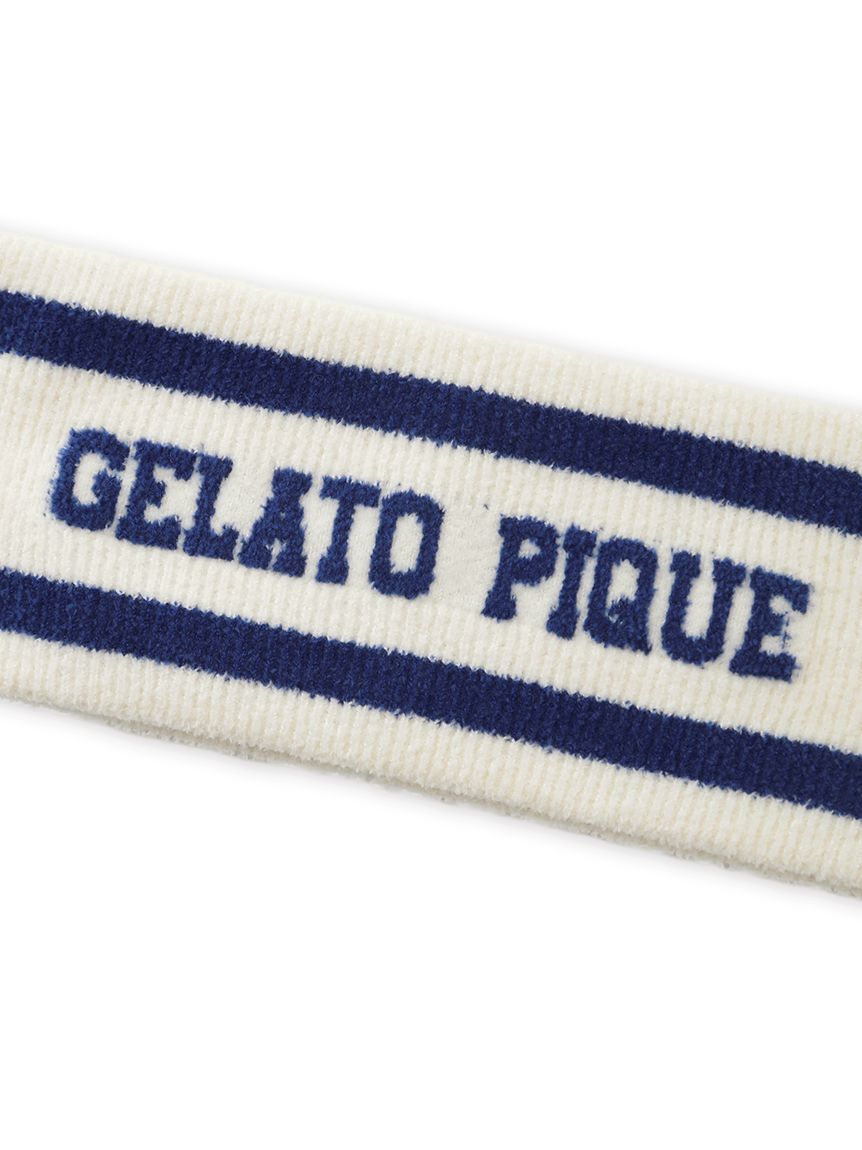 gelato pique「エアリーモコスポーティジャガードヘアバンド」|その他|