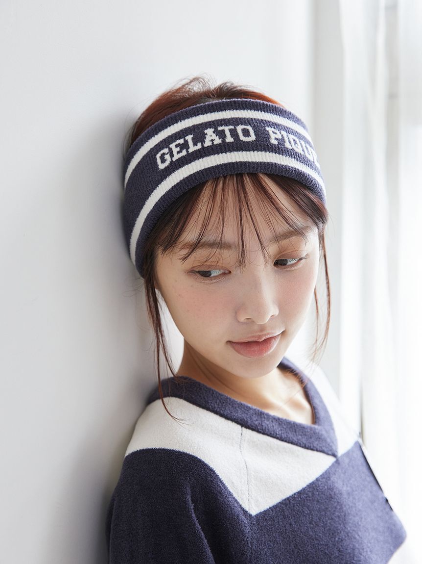 gelato pique「エアリーモコスポーティジャガードヘアバンド」|その他|CGRY
