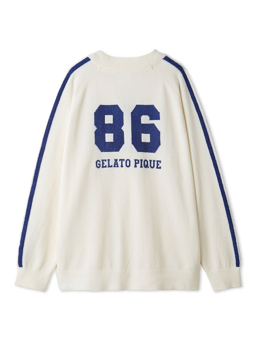 gelato pique「エアリーモコスポーティジャガードカーディガン」|ルームウェア|