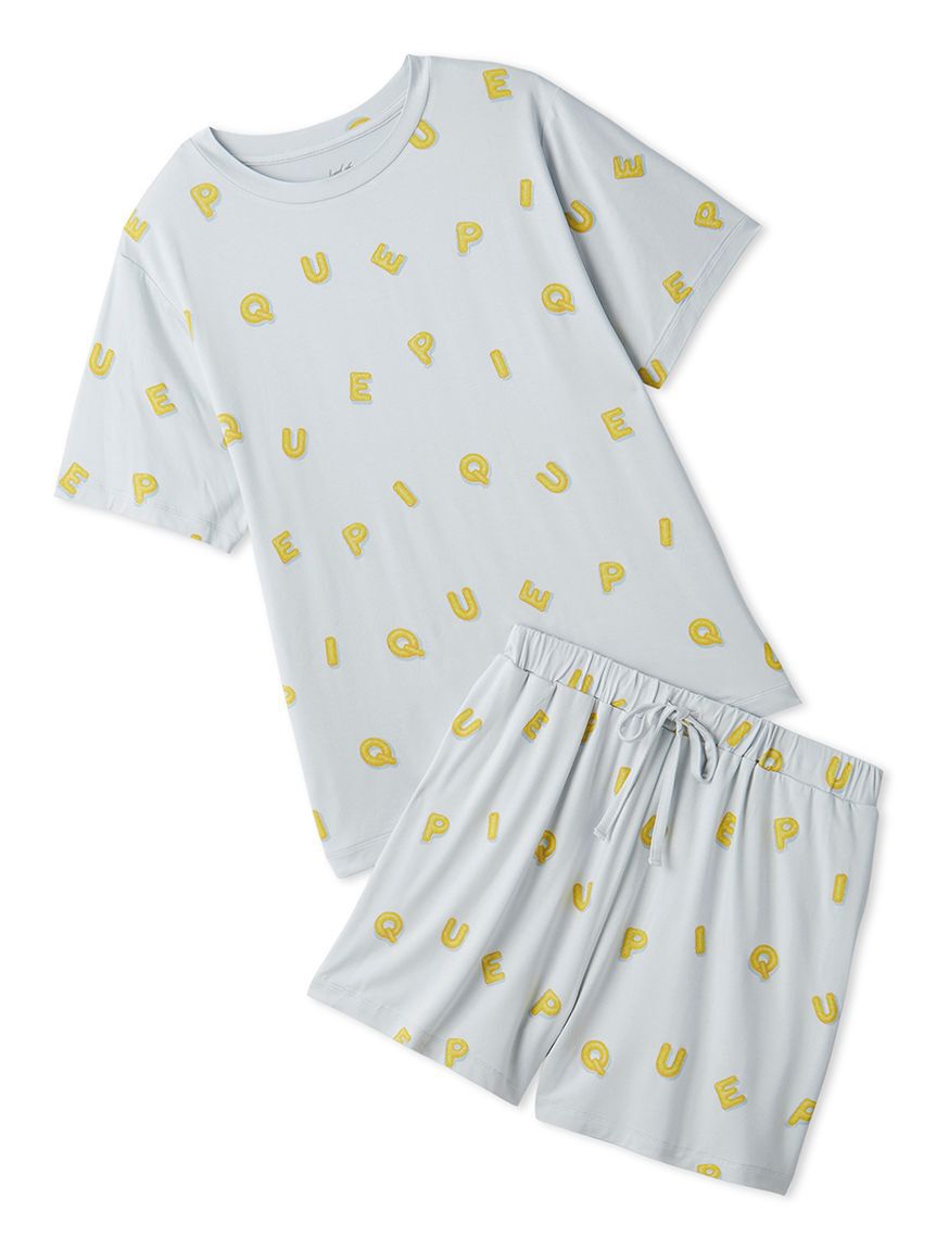 gelato pique「【接触冷感】サマーモチーフ4柄Tシャツ&ショートパンツセット」|ルームウェア|BLU