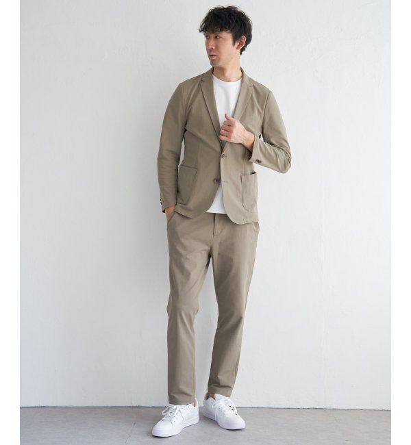 IKKA LOUNGE「【雑誌MonoMax4月号掲載】GOKUラクワークソッカンカノコJKT」|テーラードジャケット|