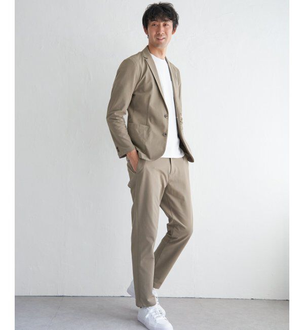 IKKA LOUNGE「【雑誌MonoMax4月号掲載】GOKUラクワークソッカンカノコJKT」|テーラードジャケット|