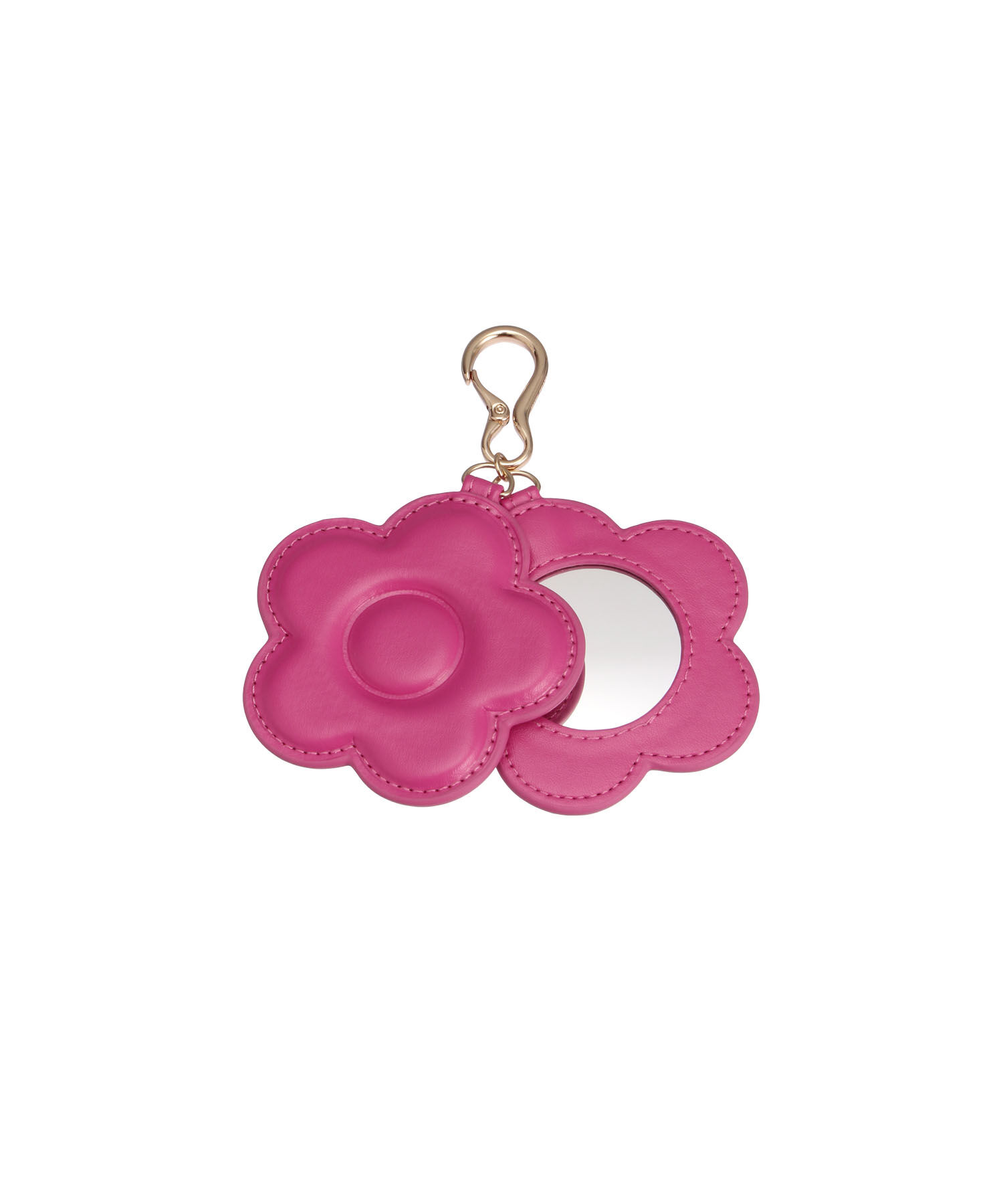 MARY QUANT「デイジーミラー バッグチャーム」|その他|フューシャピンク