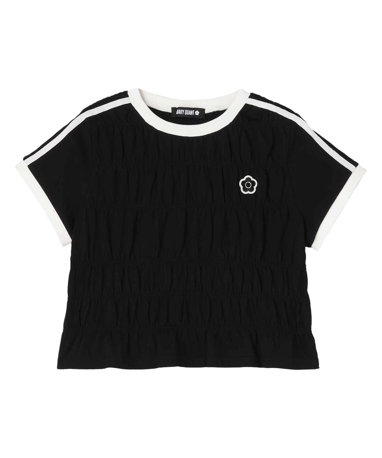 MARY QUANT「バイカラーシャーリング Tシャツ」|Tシャツ・カットソー|