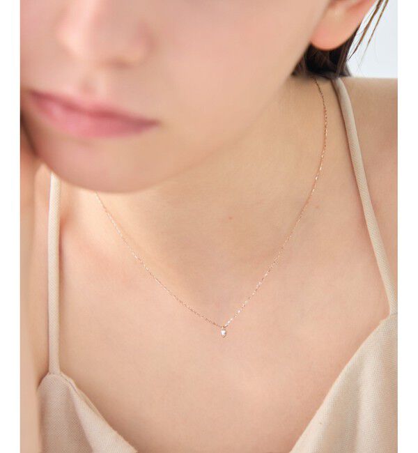 ete「[レイヤード] K10MPG ダイヤモンド ネックレス」|ネックレス|
