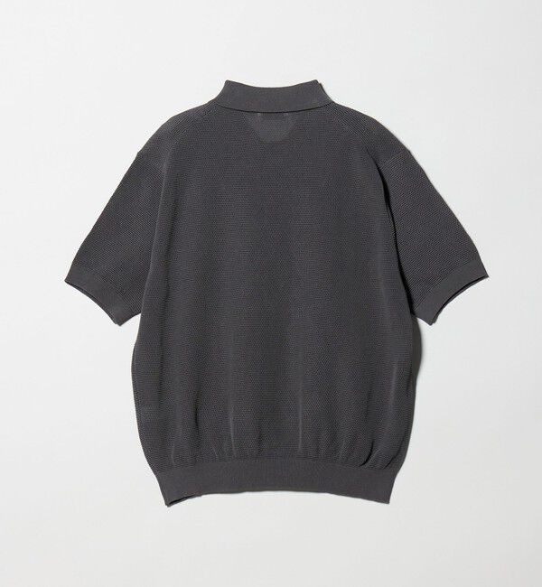 UNITED ARROWS「シャーリーカーン バーズアイ ニットポロシャツ」|ポロシャツ|