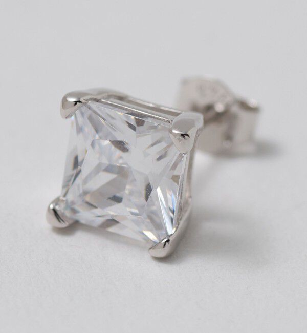 UNITED ARROWS「＜les bonbon＞PRINCESS スクエア ピアス」|ピアス|