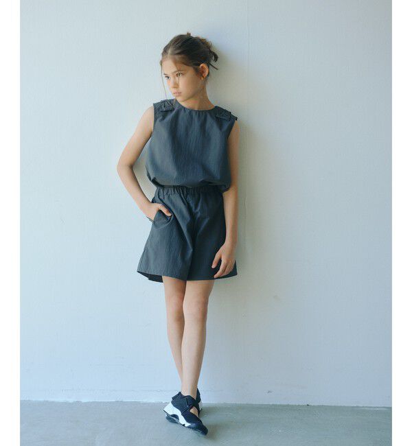 UNITED ARROWS green label relaxing「【スタメンシリーズ】タッサー リボン デザイン セット アップ / キッズ 100cm-160cm」|ワンピース|