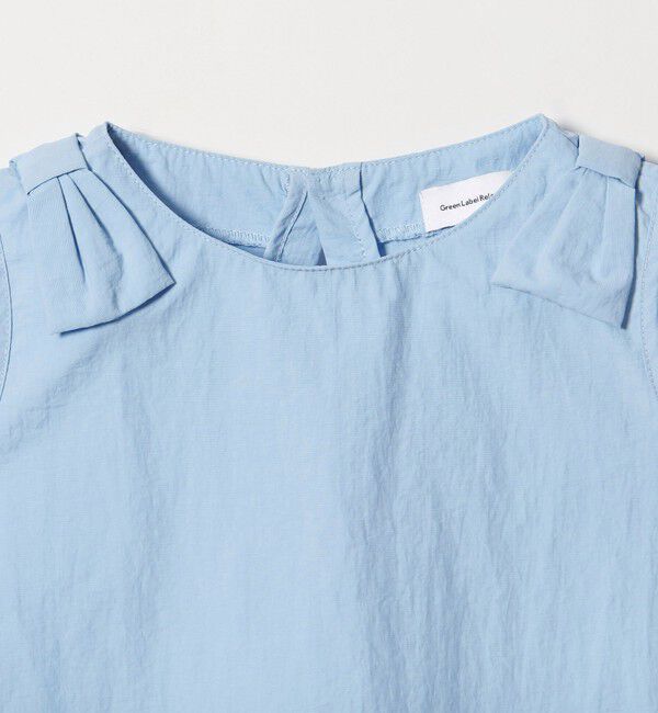 UNITED ARROWS green label relaxing「【スタメンシリーズ】タッサー リボン デザイン セット アップ / キッズ 100cm-160cm」|ワンピース|