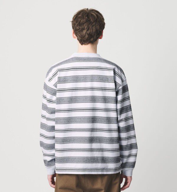 BEAUTY&YOUTH UNITED ARROWS「12oz ヘビーウェイト ボーダー クルーネック カットソー」|Tシャツ・カットソー|