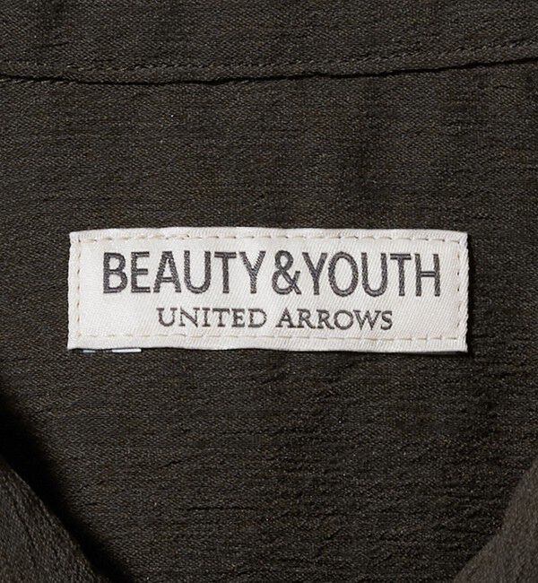 BEAUTY&YOUTH UNITED ARROWS「ヨウリュウ キャンプカラー シャツ FORM型 吸水速乾 通気性」|シャツ・ブラウス|